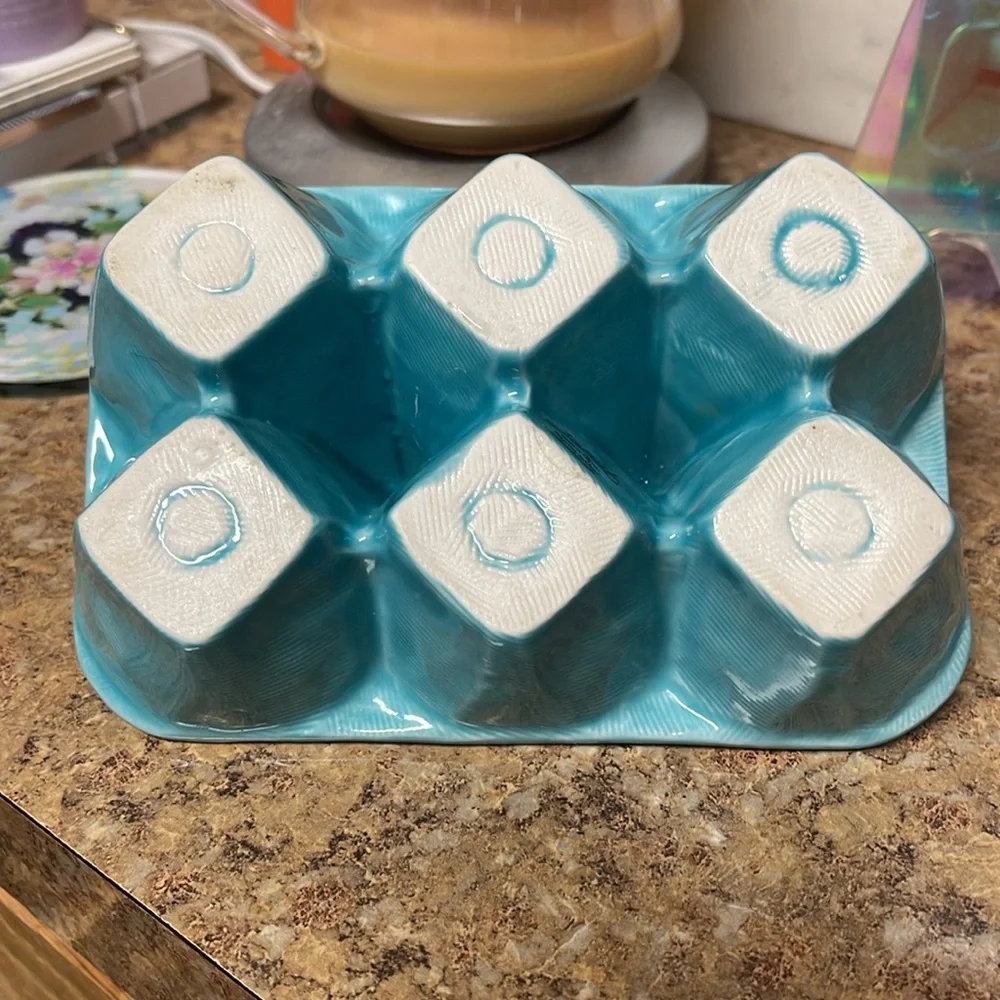 Anthropologie Half-Dozen Egg Crate